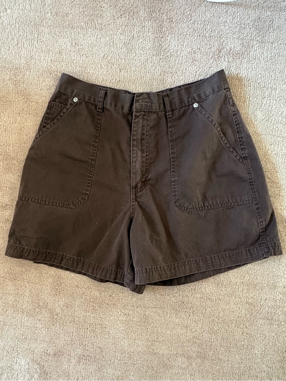 Brown Cargo Shorts